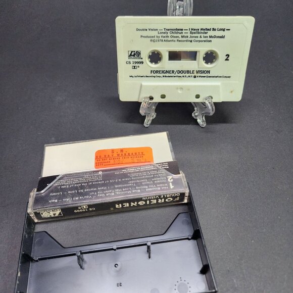 Foreigner - Double Vision Cassette 1978 - Atlantic Records - Picture 6 of 6